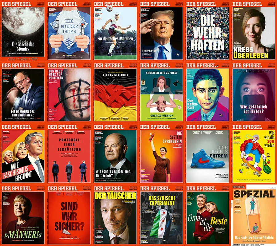 【德语杂志】明镜 Der Spiegel 全年版 德语杂志（每月更新）